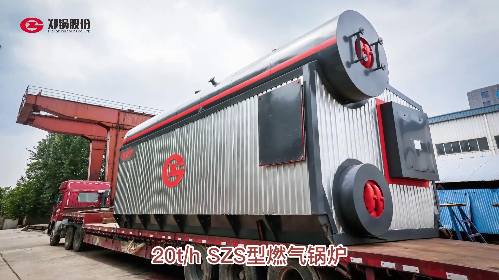 壹定发20吨燃气锅炉出口伊朗