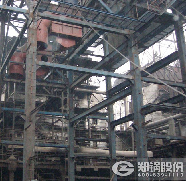 壹定发110吨外循环流化床电站锅炉