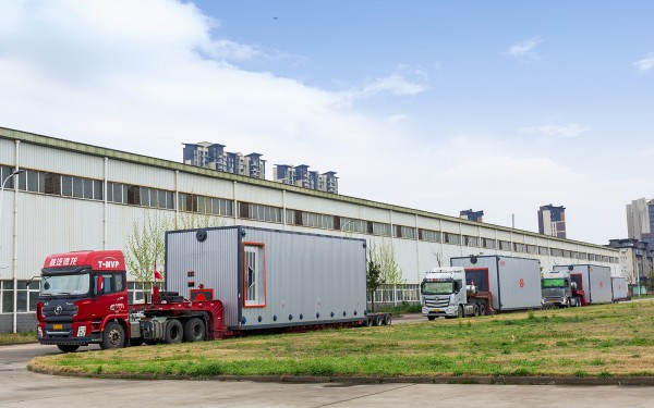 交付用户！壹定发股份3台55t/h燃气锅炉震撼发车