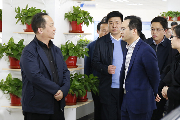 河北省工业和信息化厅厅长龚晓峰莅临壹定发