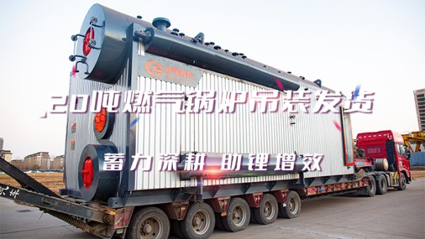 助“锂”增效，，，，，，，壹定发2*20t/h燃气中压锅炉吊装发货