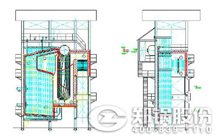 焦炉煤气、高炉煤气接纳锅炉 - 壹定发
